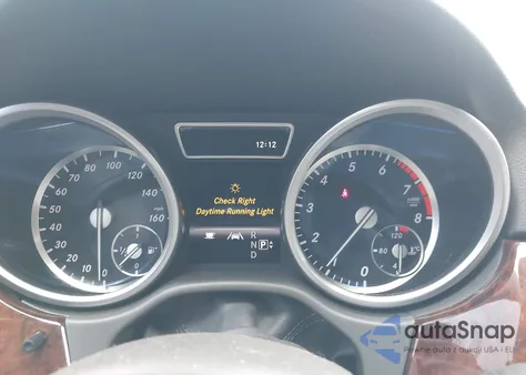 2013 Mercedes-Benz Ml 350 z USA, uszkodzony, nr VIN 4JGDA5JBXDA244990